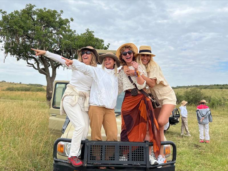 Travel experience showing safari africa